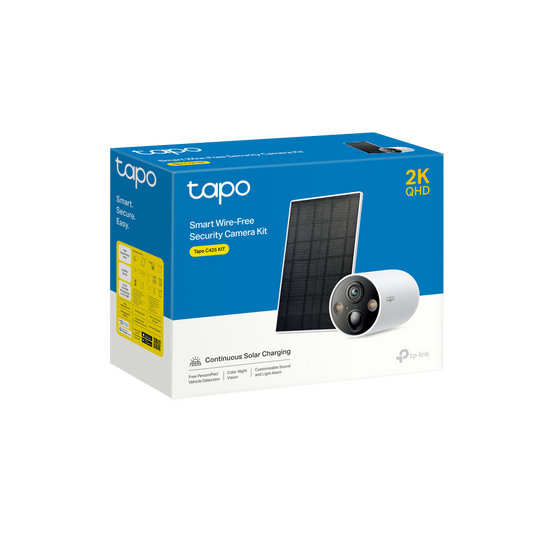 Tapo 4mp Smart Solar-Powered Security Camera | TC85 Kit متجر نصر