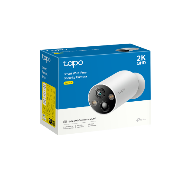 Tapo C425 / 3mp (2K) Battery Outdoor Camera