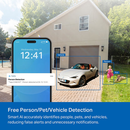 Tapo 8mp Smart Solar-Powered Security Camera | C460 Kit متجر نصر