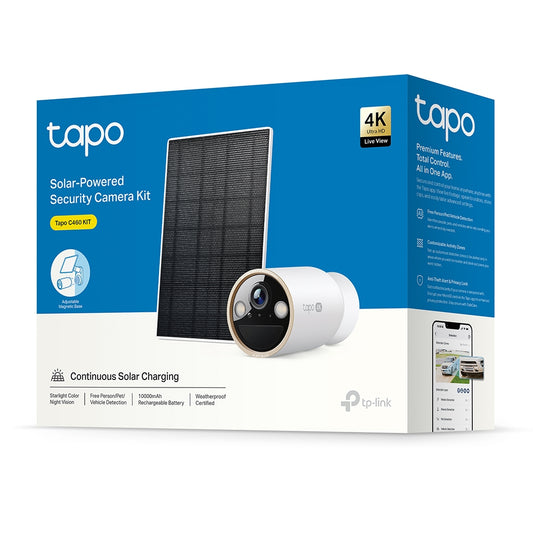 Tapo 8mp Smart Solar-Powered Security Camera | C460 Kit متجر نصر