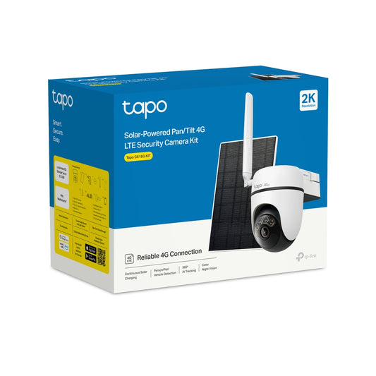 Tapo 4G Solar Powered 3mp Smart PT Outdoor Camera | C615G Kit متجر نصر