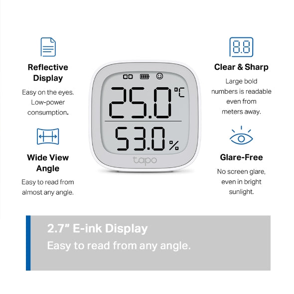 Tapo T315 Smart Temperature & Humidity Monitor