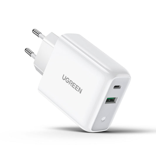 UGREEN 36W Dual Port Charger USB-A/USB-C / 60468