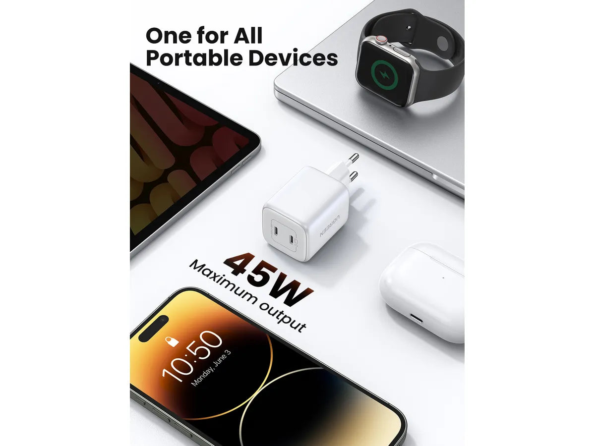 Ugreen Nexode 45W GaN Mini USB-C Charger / 90573 - 15327