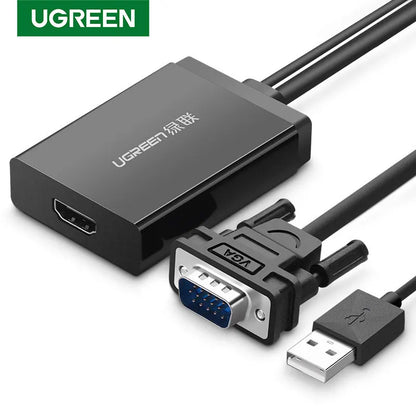 UGREEN VGA to HDMI Adapter | 50945 متجر نصر