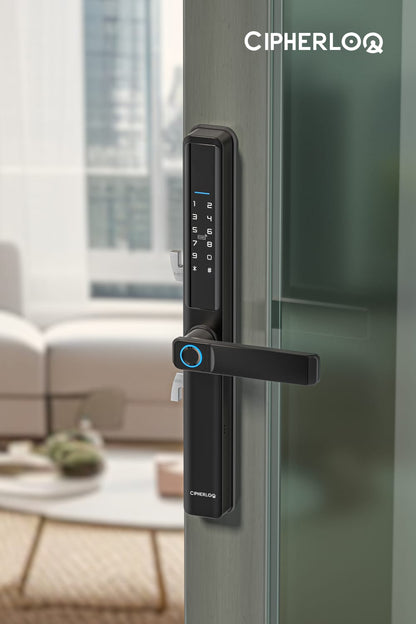 Smart Door Lock for Aluminum Doors Slim Side | SE102x