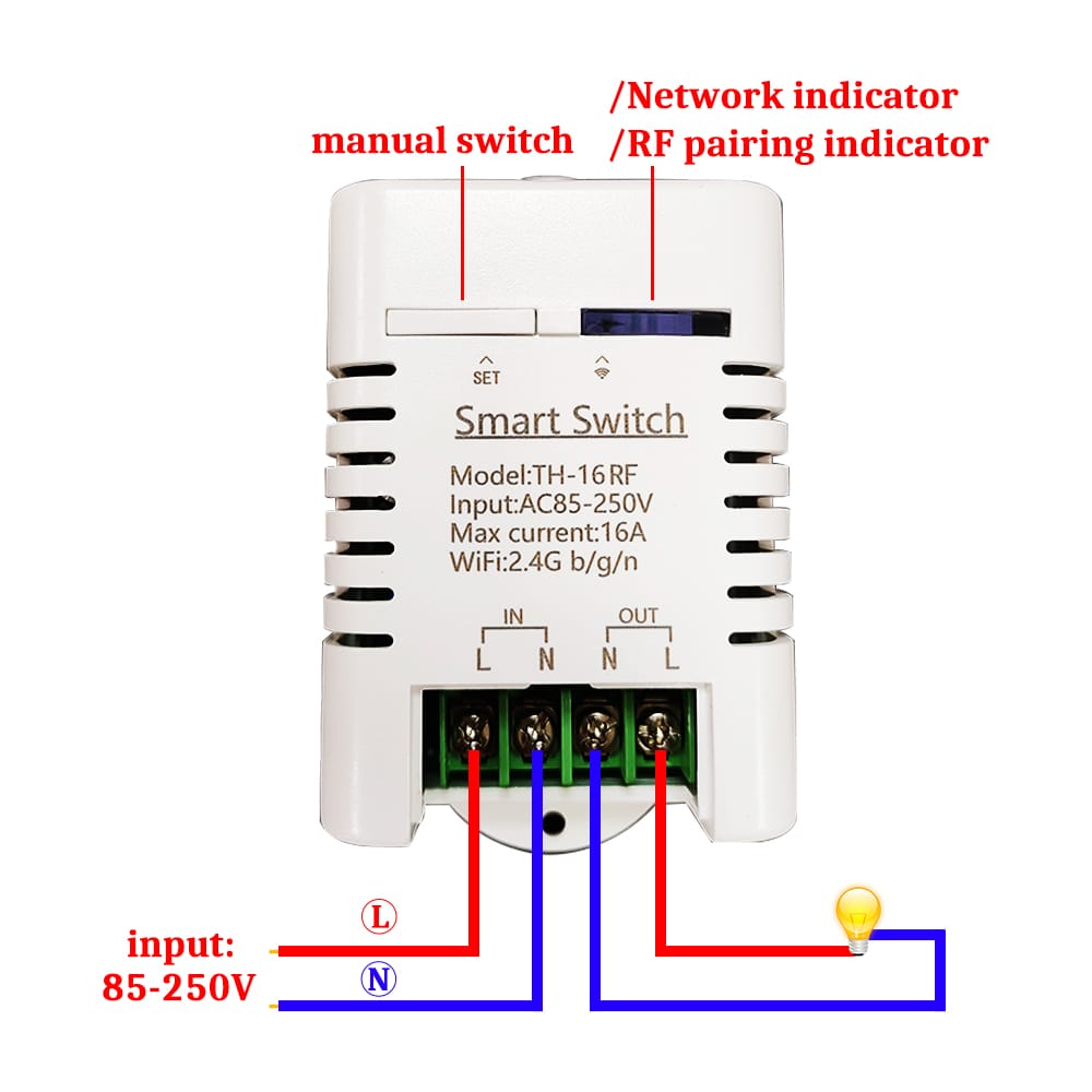 Smart Temperature Switch Tuya