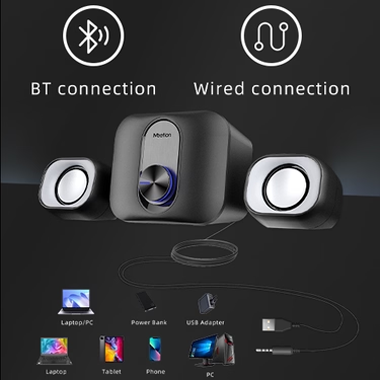 2.1 Office Desktop Speaker 11 Watt Bluetooth /SP2110 متجر نصر