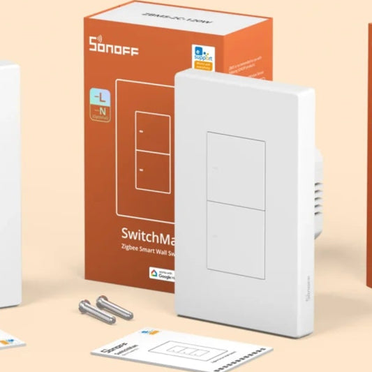 SONOFF ZBM5 Zigbee smart wall switch (US) متجر نصر