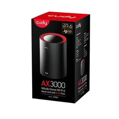 Cudy M3000 AX3000 2.5G Dual Band Wi-Fi 6 Mesh System متجر نصر