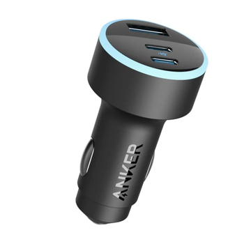 Anker 335 Car Charger 67W 2 USB-C + USB-A – Black متجر نصر