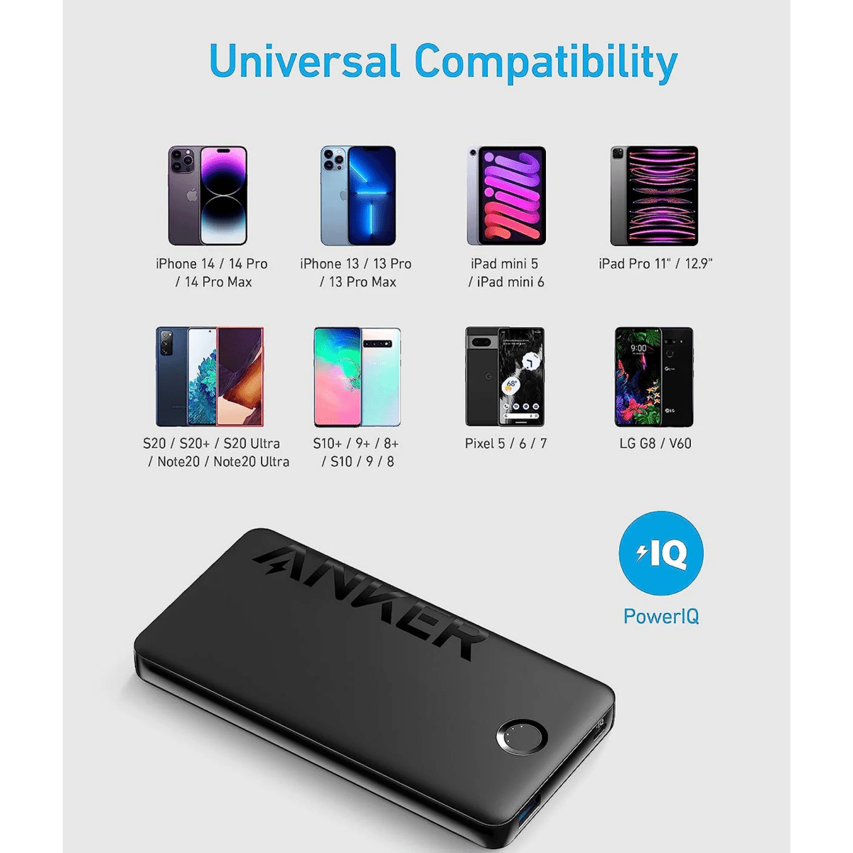 Anker 323 USB-C Power Bank (PowerCore PIQ) - متجر نصر