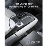 Anker Mobile Phone Accessories Anker 335 Car Charger 67W 2 USB-C + USB-A – Black