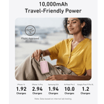 Anker Mobile Phone Accessories Anker A1688 Zolo Power Bank (10K, 30W) with a 5.4-inch (13.7 cm) built-in USB-C cable