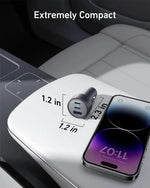 Anker Mobile Phone Accessories Anker Car Charger | Nano Car Charger 167.5W | 3 Ports | High-Speed Power Delivery