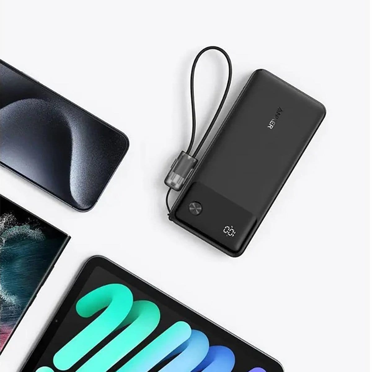 بنك الطاقة ANKER Pocket Sized Power Boost (10K، 22.5W) Series 3 - A1388H11 - متجر نصر