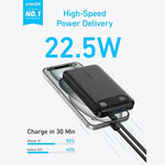Anker Mobile Phone Accessories ANKER Pocket Sized Power Boost, Power Bank (10K, 22.5W) Series 3 - A1388H11