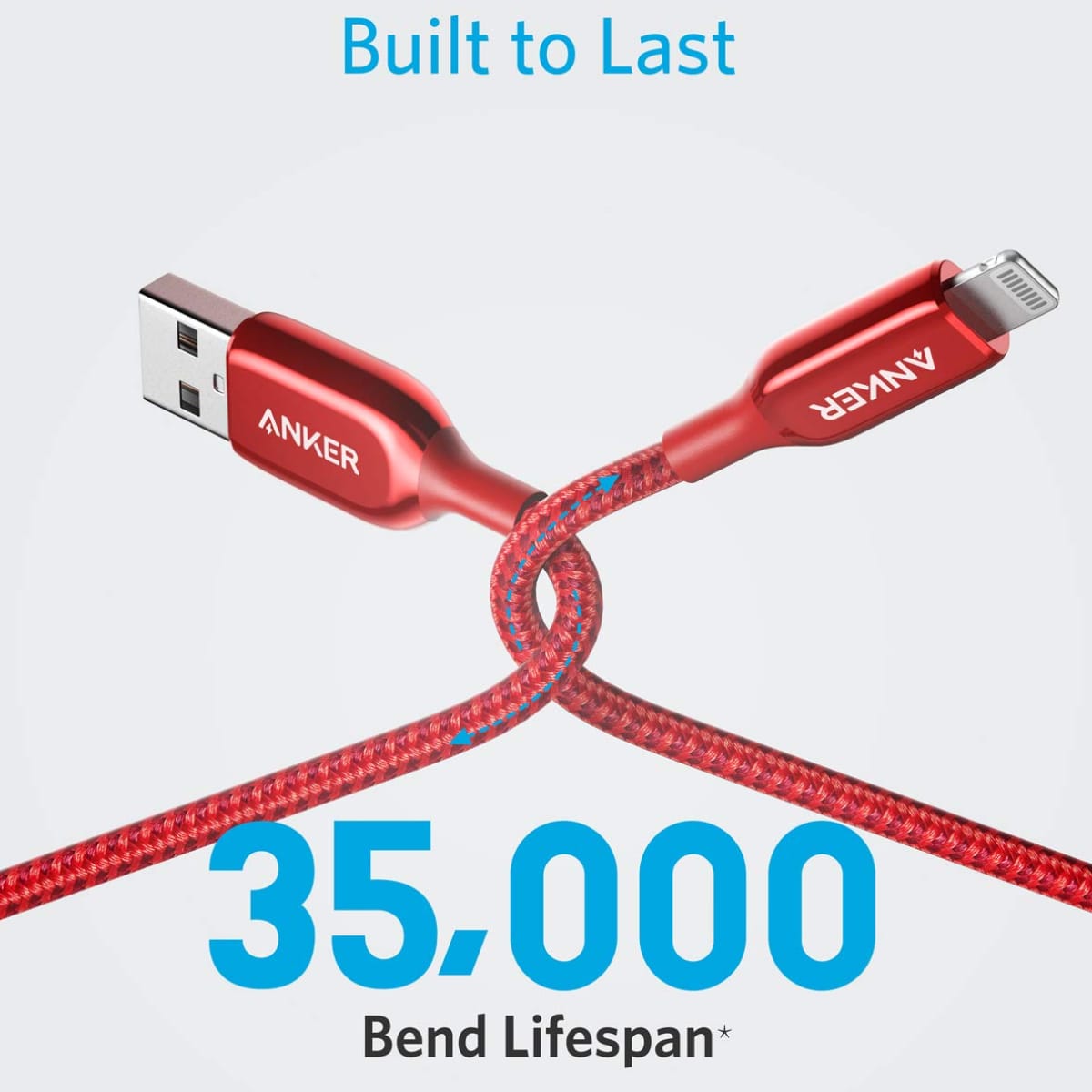 Anker PowerLine + III Lightning to USB A Cable 1.80cm - متجر نصر