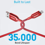 Anker Mobile Phone Accessories Anker PowerLine + III Lightning to USB A Cable 1.80cm