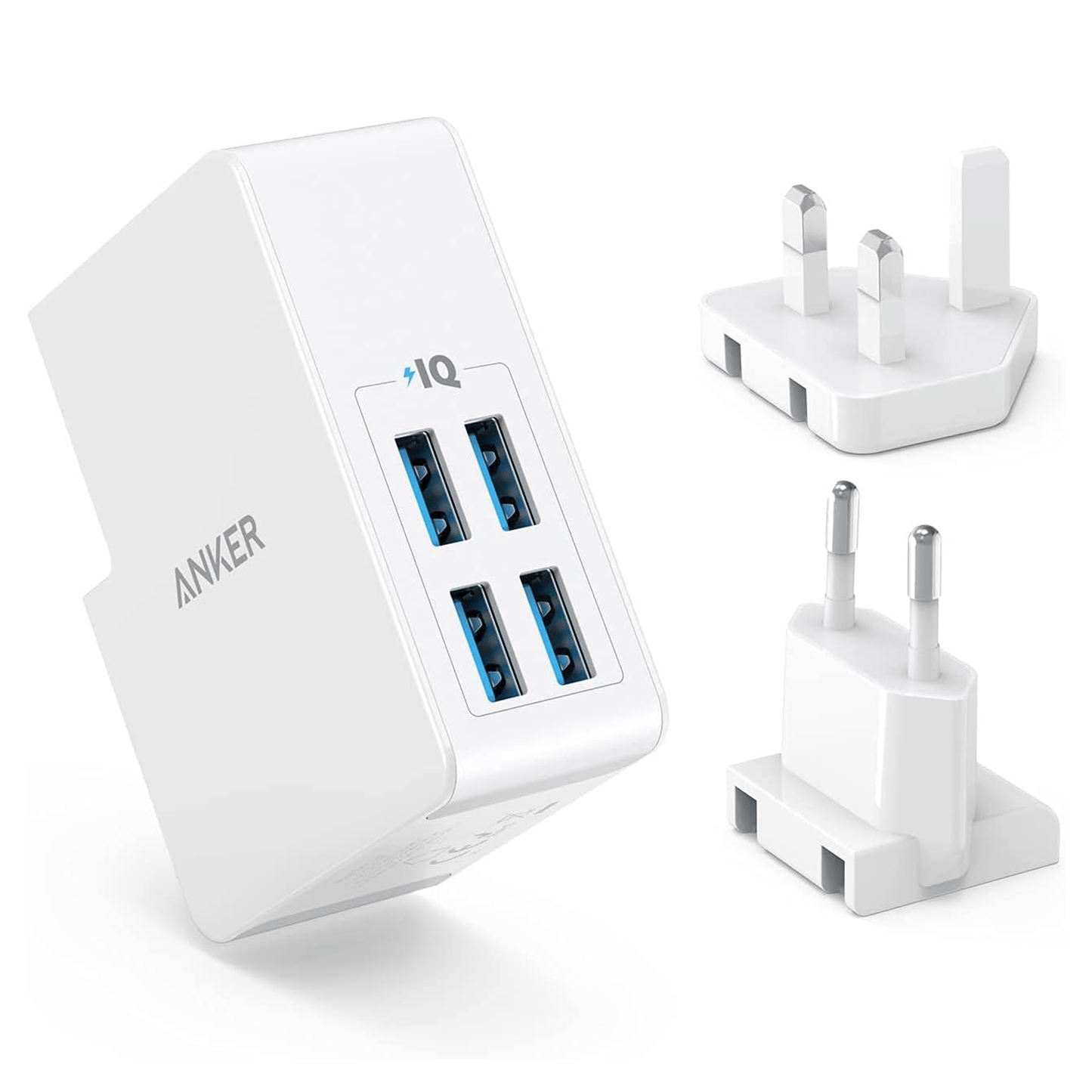 Anker PowerPort 4 Lite Wall Charger - متجر نصر