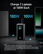 Anker Mobile Phone Accessories Anker Prime 20,000mAh 200W 2 USB-C and 1 USB-A Port Power Bank