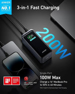 Anker Mobile Phone Accessories Anker Prime 20,000mAh 200W 2 USB-C and 1 USB-A Port Power Bank