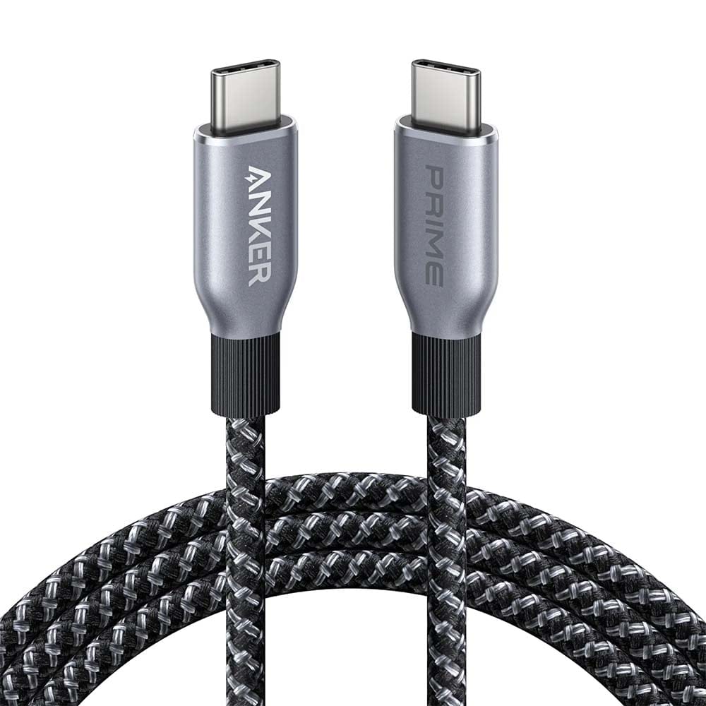 Anker Prime USB-C To USB-C Cable 240W 0.9m Upcycled Braided Cable A88E2011 - متجر نصر