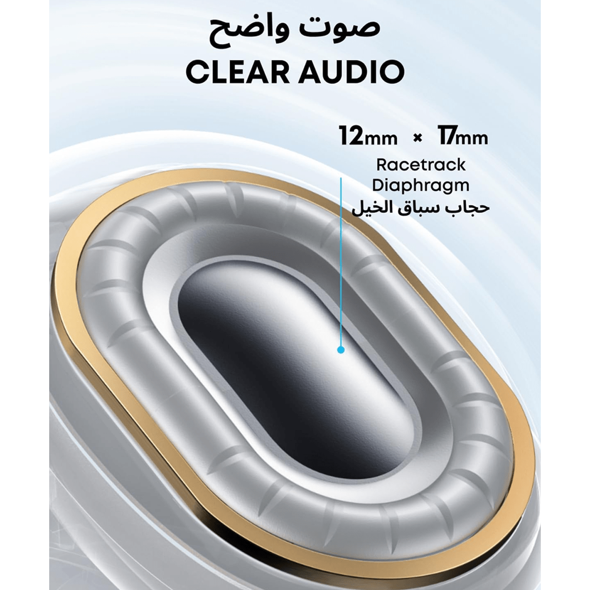 Anker Soundcore C40i | Flexible and Comfortable Clip-On Earbuds - متجر نصر