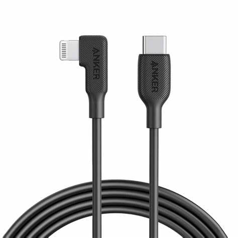Anker USB C to 90 Degree Lightning Cable PD-iPhone 90cm - متجر نصر