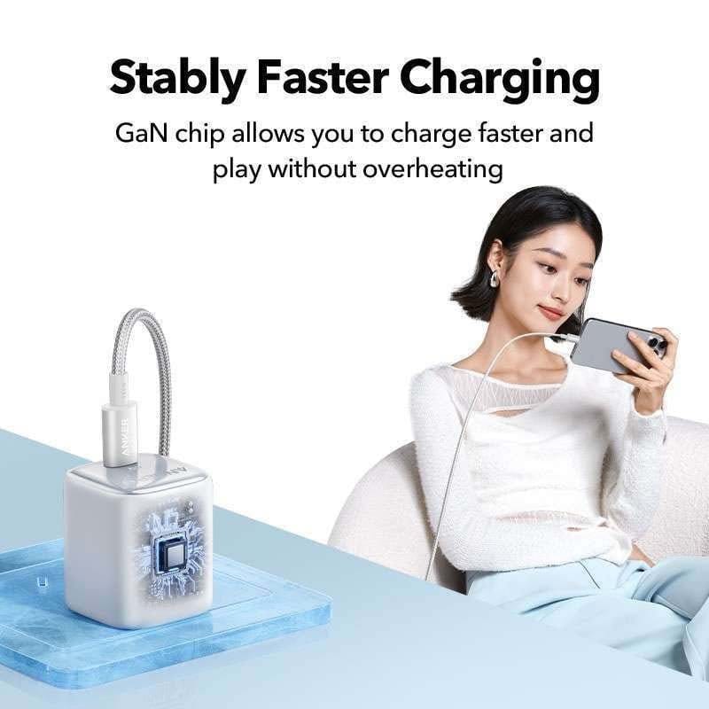 Anker Zolo Wall Charger 30W Black A2698L11 - متجر نصر