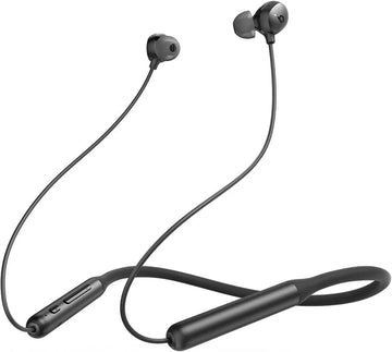 Anker Mobile Phone Accessories soundcore Neckband Headphones | Life U2i (Upgraded) | 24-Hour Playtime | Crystal-Clear Calls