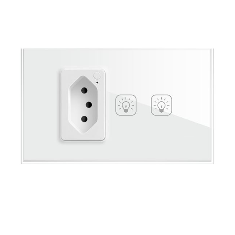 Tuya Smart Switch + Smart Power Plug | (Black/White) | متجر نصر