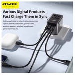 Awei Accessories Awei C-40 Travel Plug Power Wall Adapter
