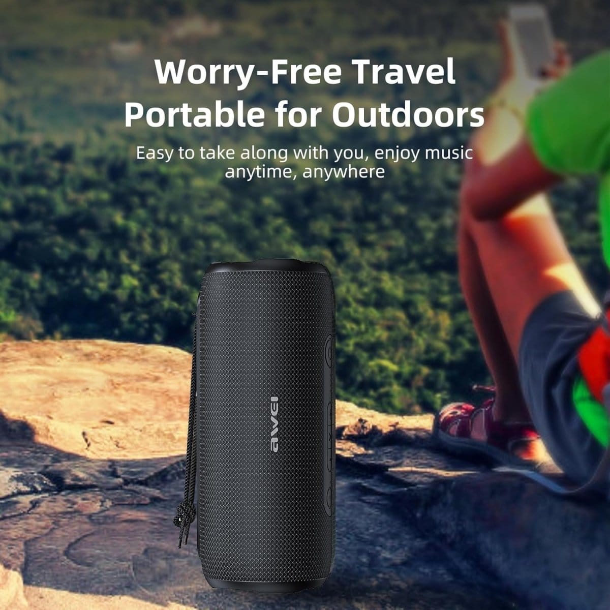 Awei Y669 Outdoor Bluetooth 5.0 Speaker - متجر نصر
