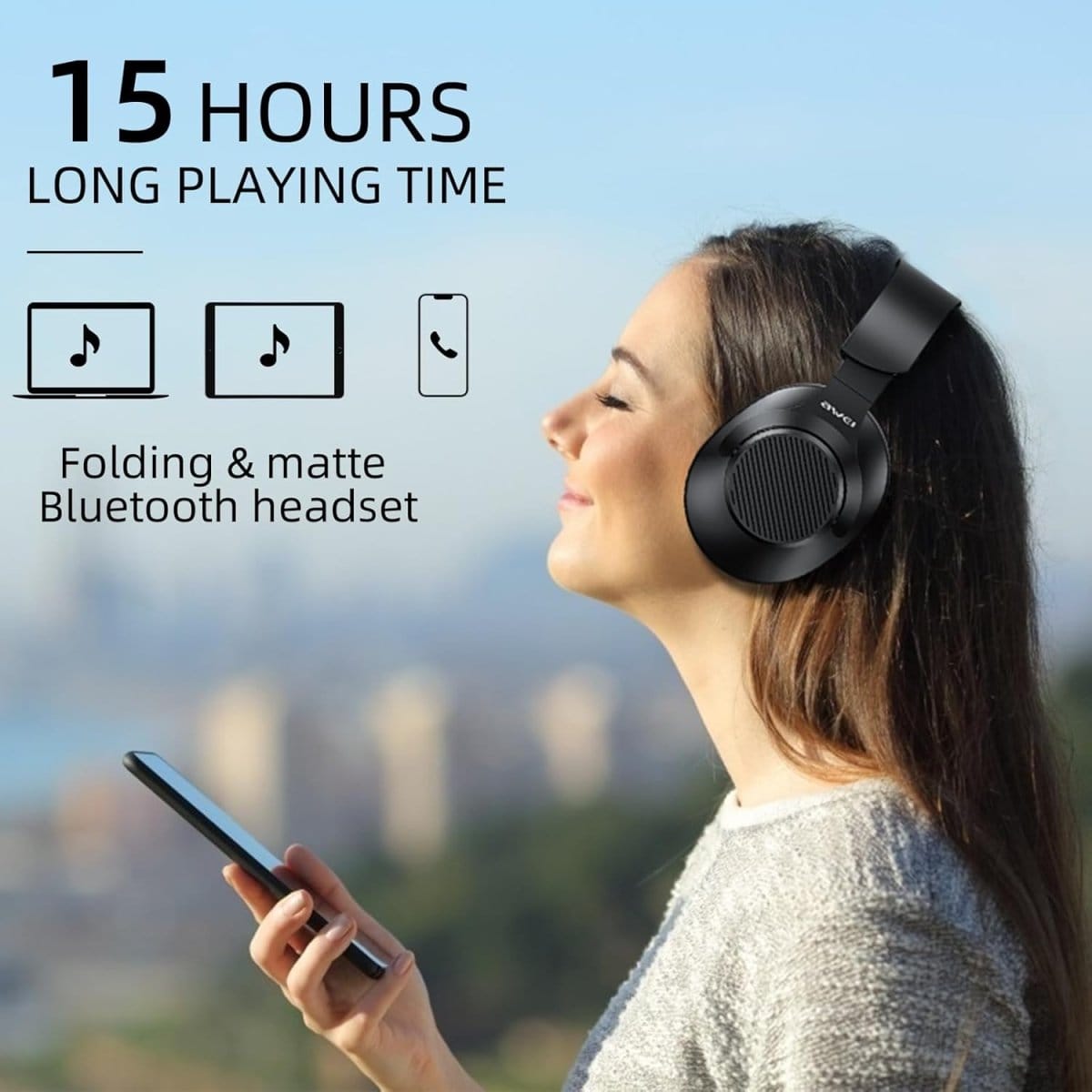 Awei A997BL PRO Wireless Headphones - متجر نصر