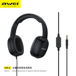 Awei Mobile Phone Accessories AWEI GM-6 3.5mm Wired Headset With Microphone