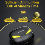 Awei Mobile Phone Accessories Awei T35 TWS Gaming Earphones Bluetooth Earbuds