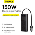 Baseus Accessories Baseus Power Inverter Pro 150W (220V)