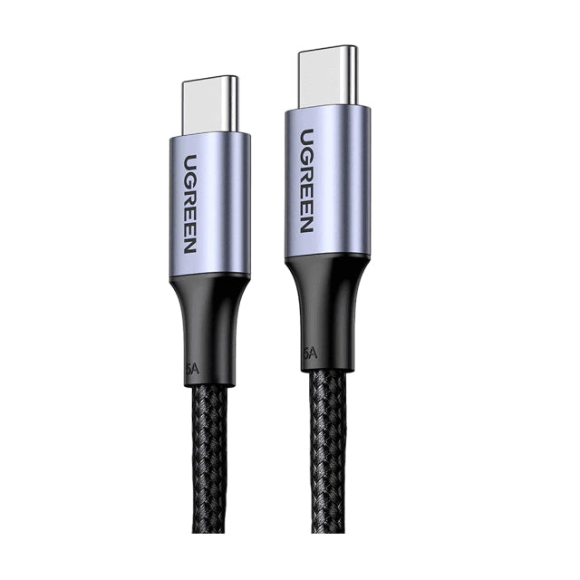 UGREEN Type C 2.0 Male To Type C 2.0 Male 5A Data Cable / 70427-70429-90120