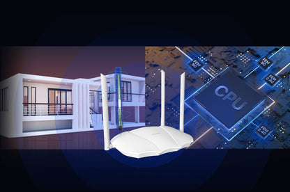 Tenda AX3000 Dual Band Gigabit Wi-Fi 6 Router | Tenda TX9 متجر نصر