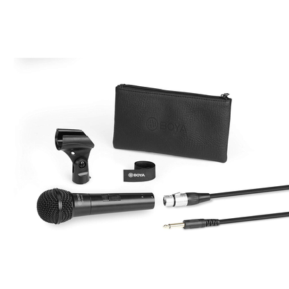 BOYA BY-BM58 Cardioid Dynamic Vocal Wired Microphone متجر نصر