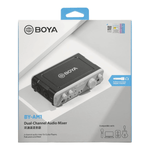BOYA Audio System Boya BY-AM1 Dual-Channel Audio Mixer