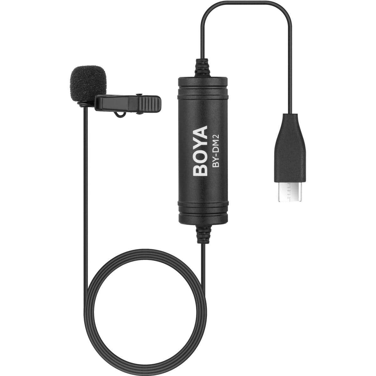 ميكروفون الرقمي للأجهزة التي تعمل بنظام BOYA BY-DM2 Android  - متجر نصر