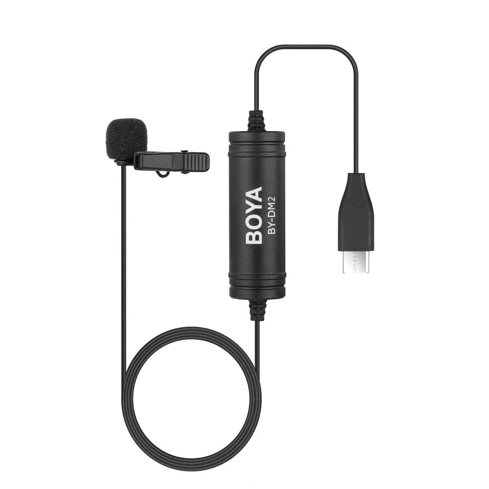 ميكروفون الرقمي للأجهزة التي تعمل بنظام BOYA BY-DM2 Android  - متجر نصر