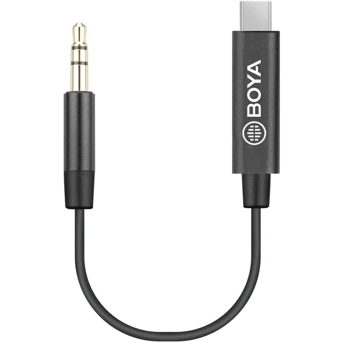 BOYA BY-K2 3.5mm TRS Male to Type-C Male Audio Adapter Cable (7.8in) - متجر نصر