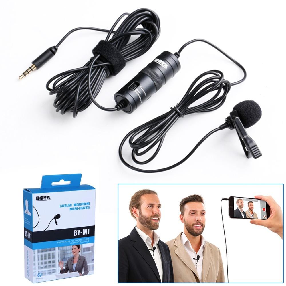 ميكروفون لافاليير BOYA BY-M1 Micro-Cravate - متجر نصر
