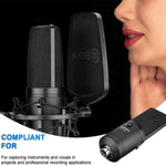 BOYA Audio System BOYA BY-M1000 Large Diaphragm Condenser Microphone