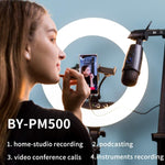 BOYA Audio System Boya BY-PM500 Wired Dual-Function USB Microphone