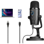 BOYA Audio System Boya BY-PM500 Wired Dual-Function USB Microphone