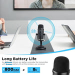 BOYA Audio System BOYA BY-PM500W Dual Mode Wireless & Wired Omnidirectional/Cardoid Microphone